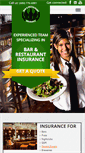 Mobile Screenshot of barandrestaurantinsurance.com